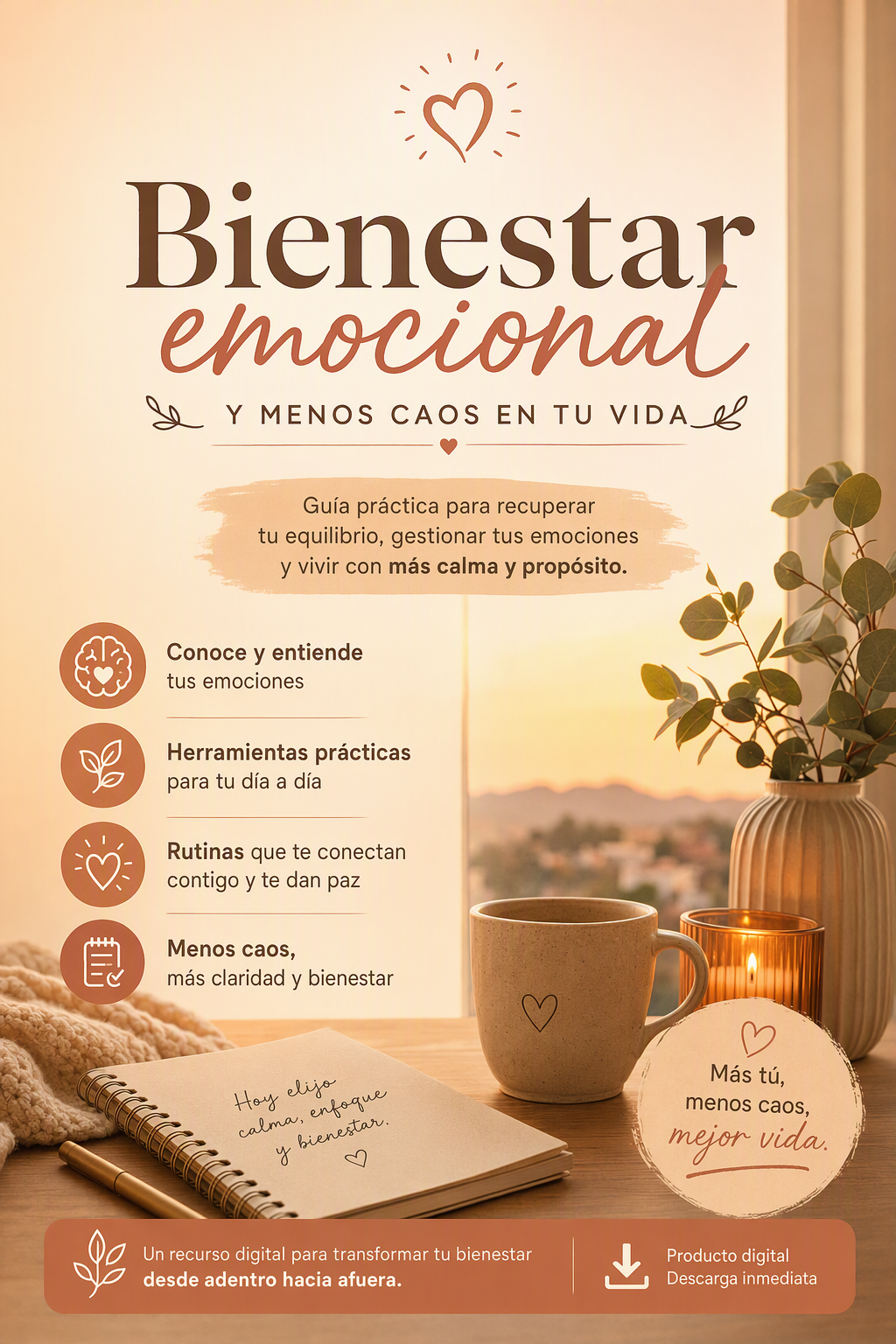 MENOS CAOS, MÁS BIENESTAR